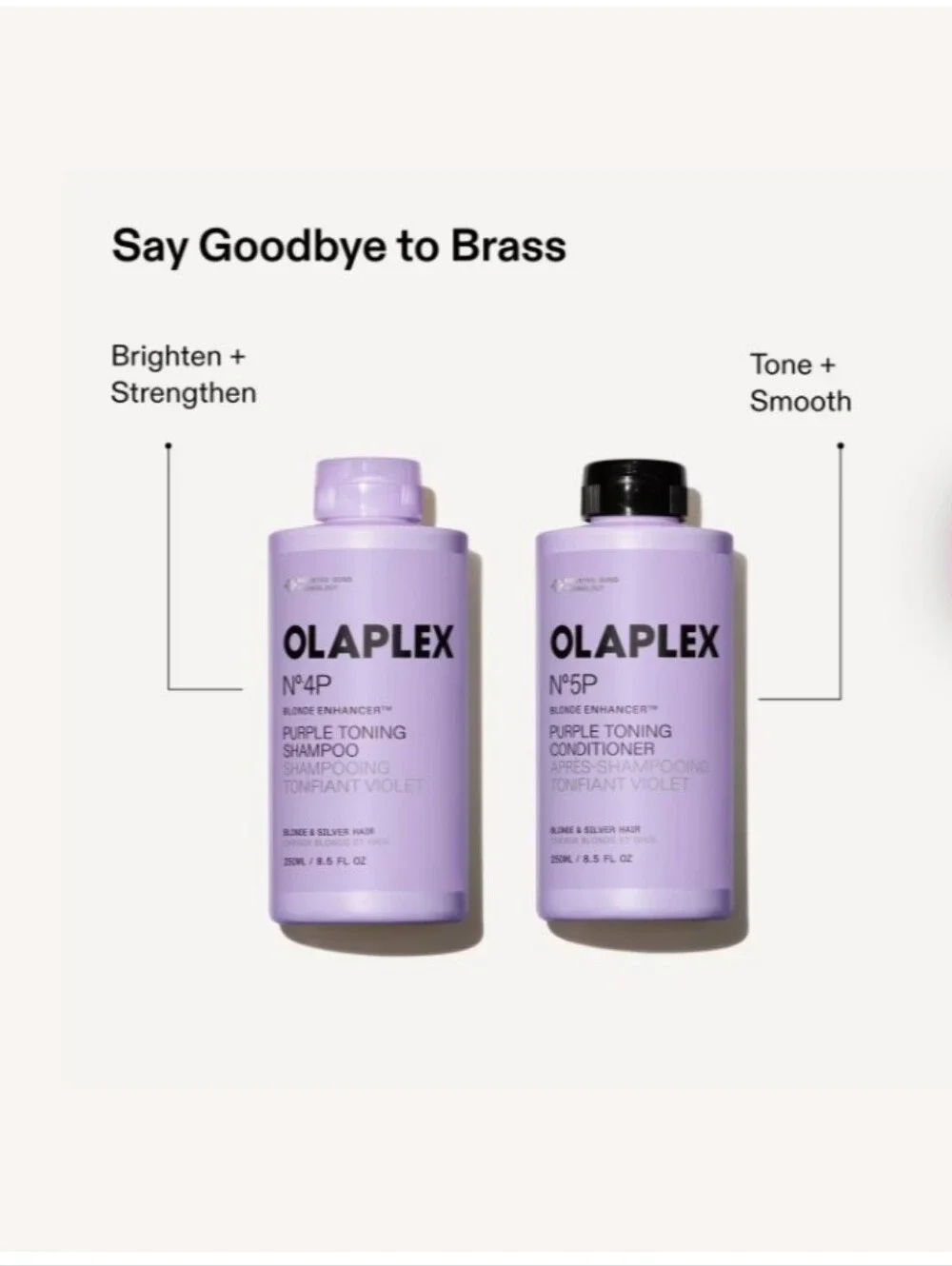 OLAPLEX NO.4P BLONDE ENHANCER TONING SHAMPOO